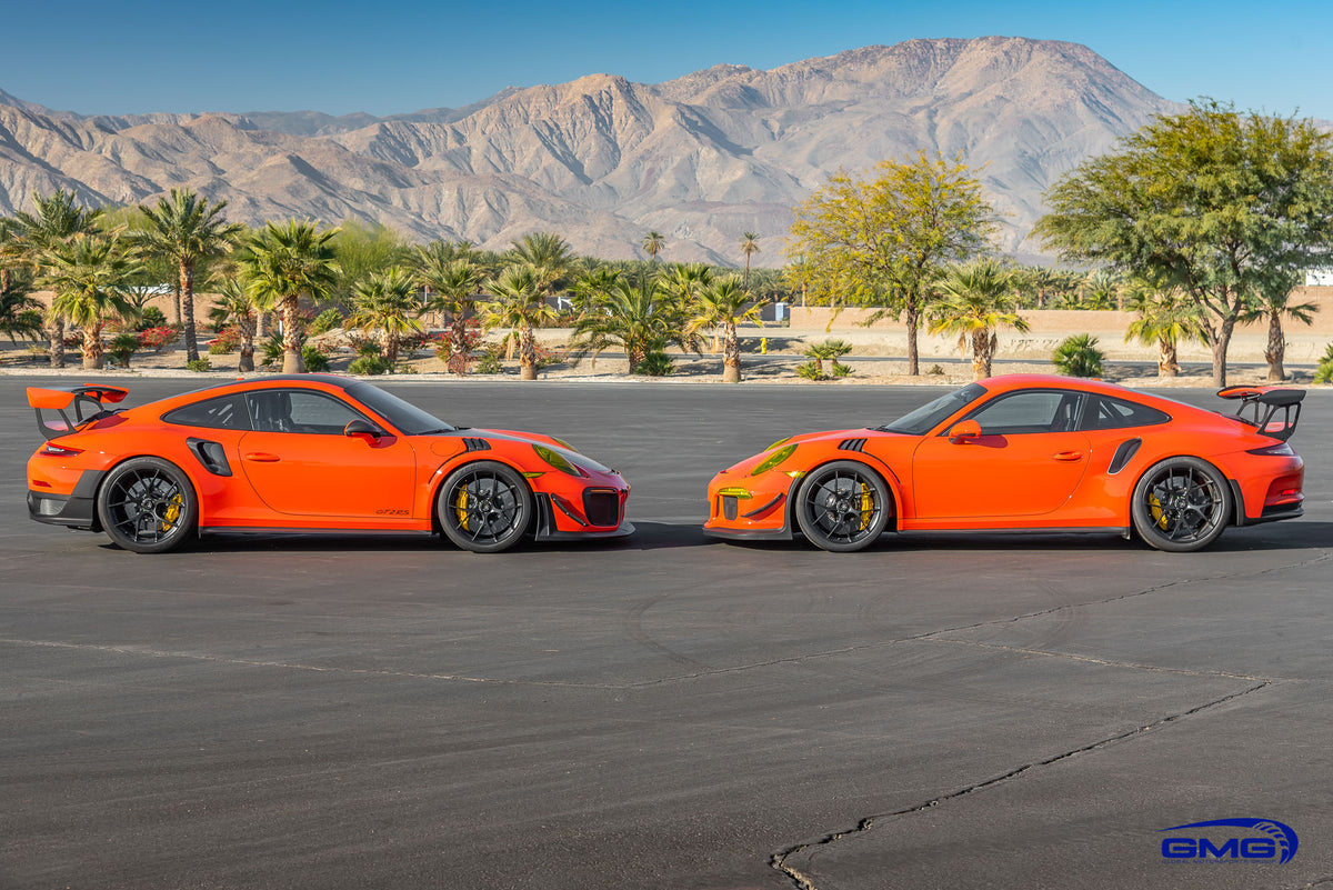 Lava Orange Porsche 991.1 GT3 RS