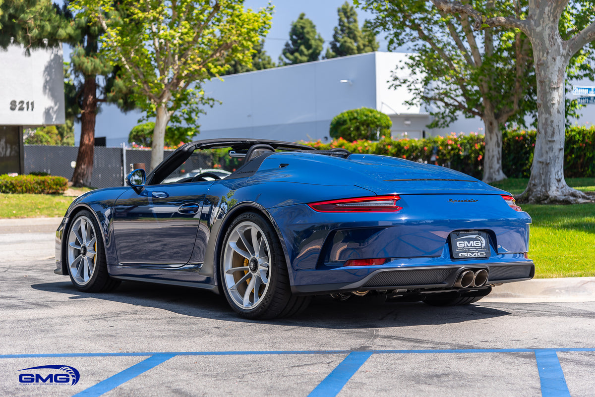 Albert Blue Porsche 991 Speedster