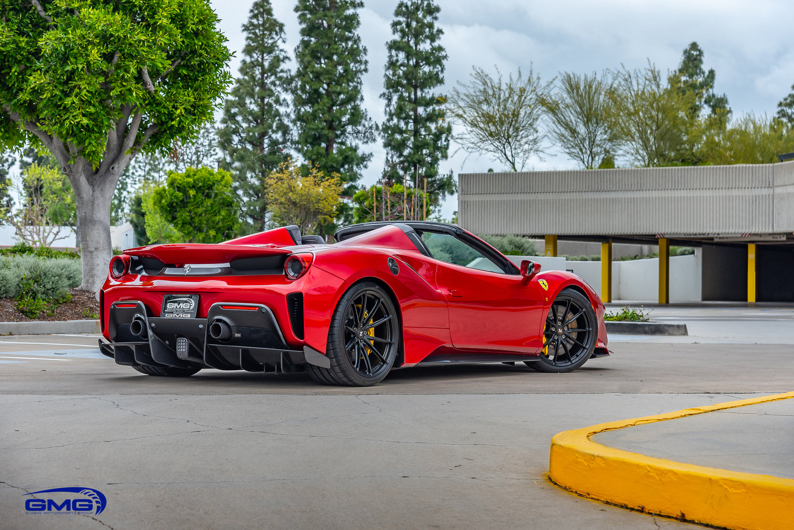 Rosso Fuoco Ferrari 488 Pista Spider