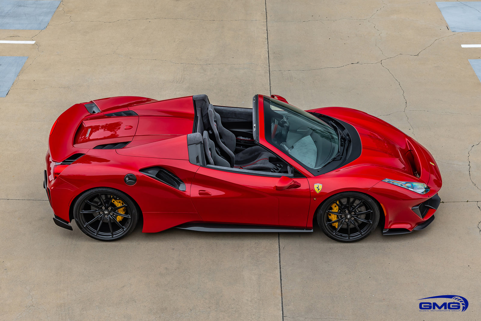 Rosso Fuoco Ferrari 488 Pista Spider