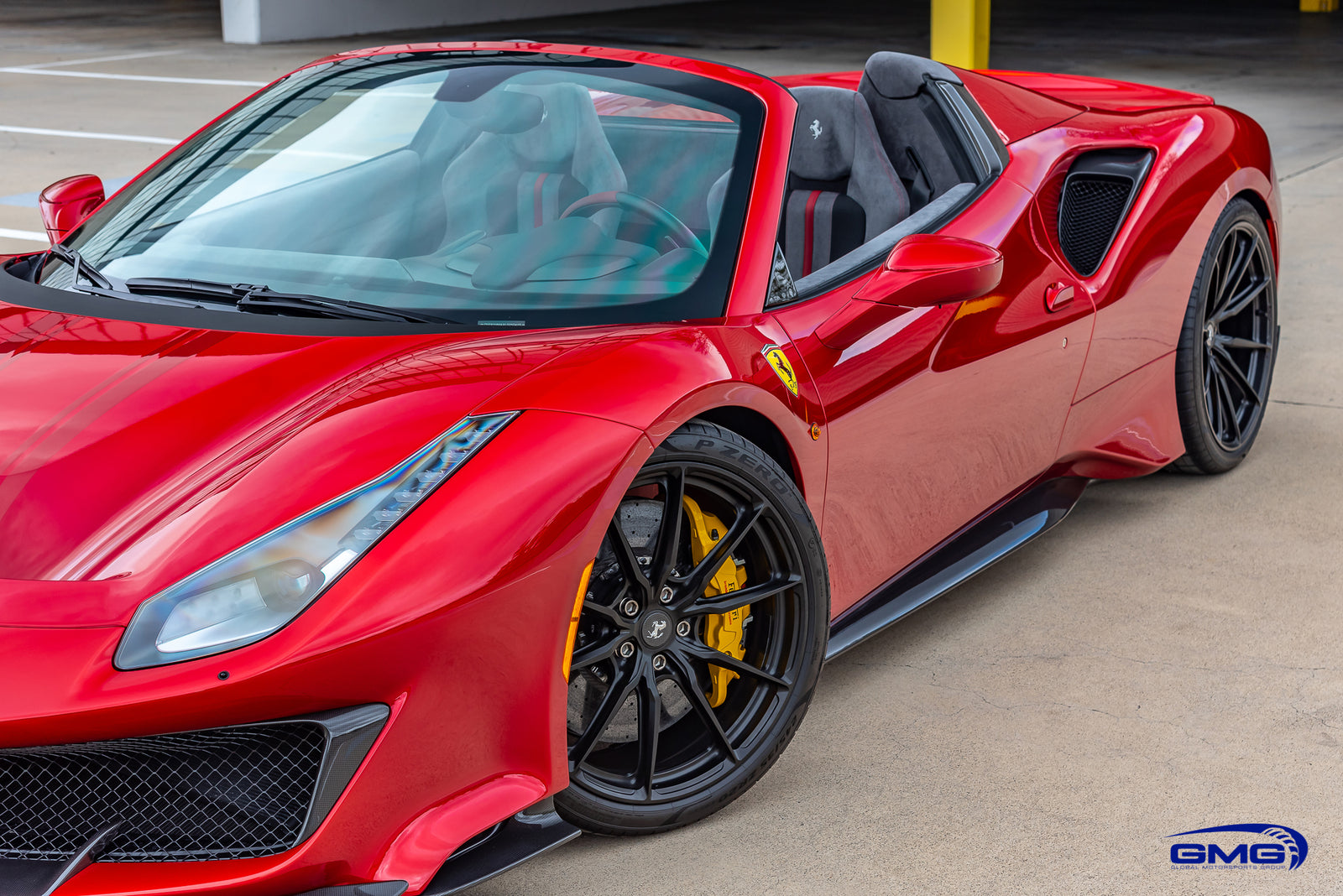 Rosso Fuoco Ferrari 488 Pista Spider