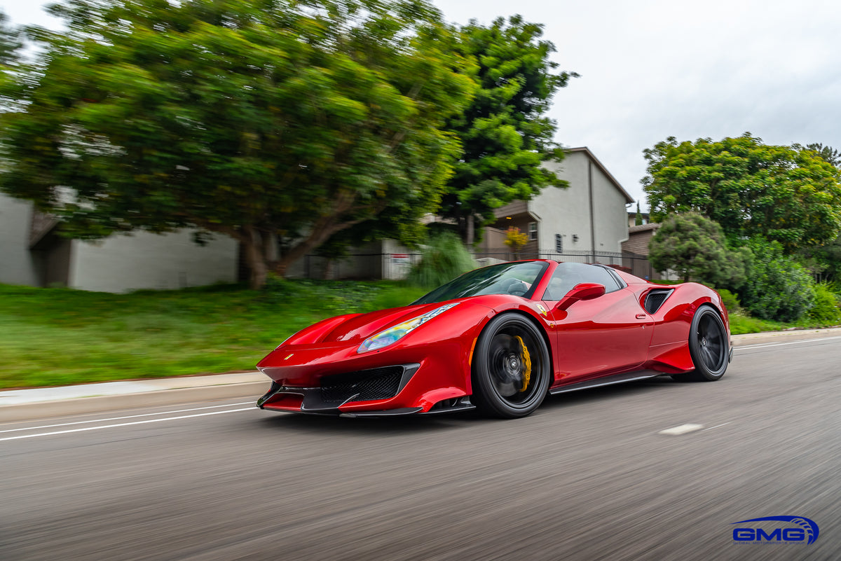 Rosso Fuoco Ferrari 488 Pista Spider