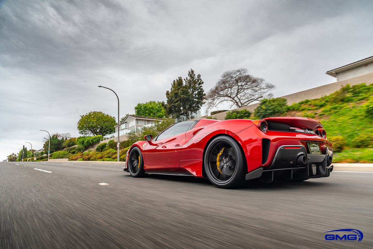 Rosso Fuoco Ferrari 488 Pista Spider