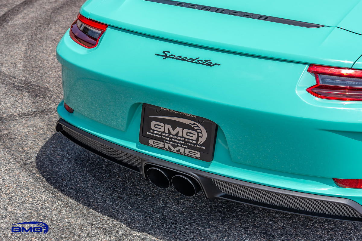 Mint Green Porsche 991 Speedster