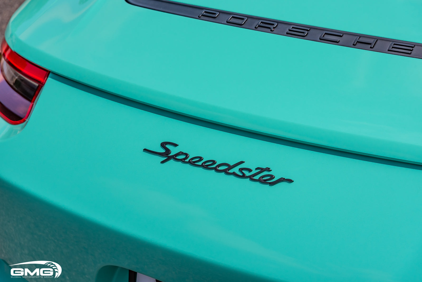 Mint Green Porsche 991 Speedster