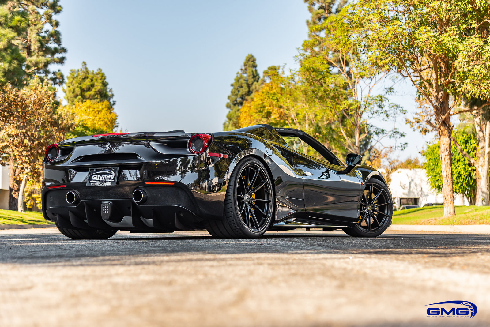 Nero Daytona Ferrari 488 Spider