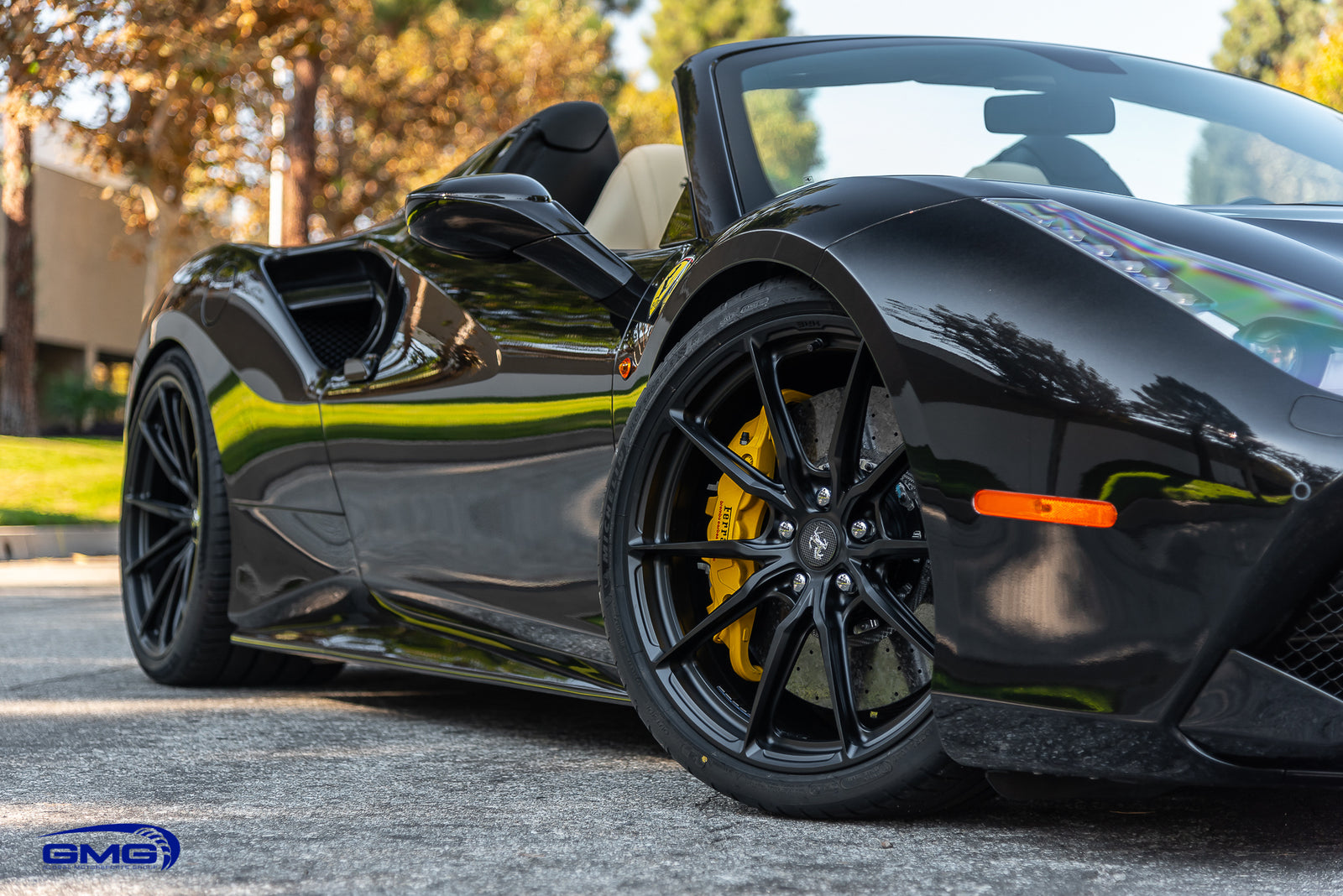 Nero Daytona Ferrari 488 Spider