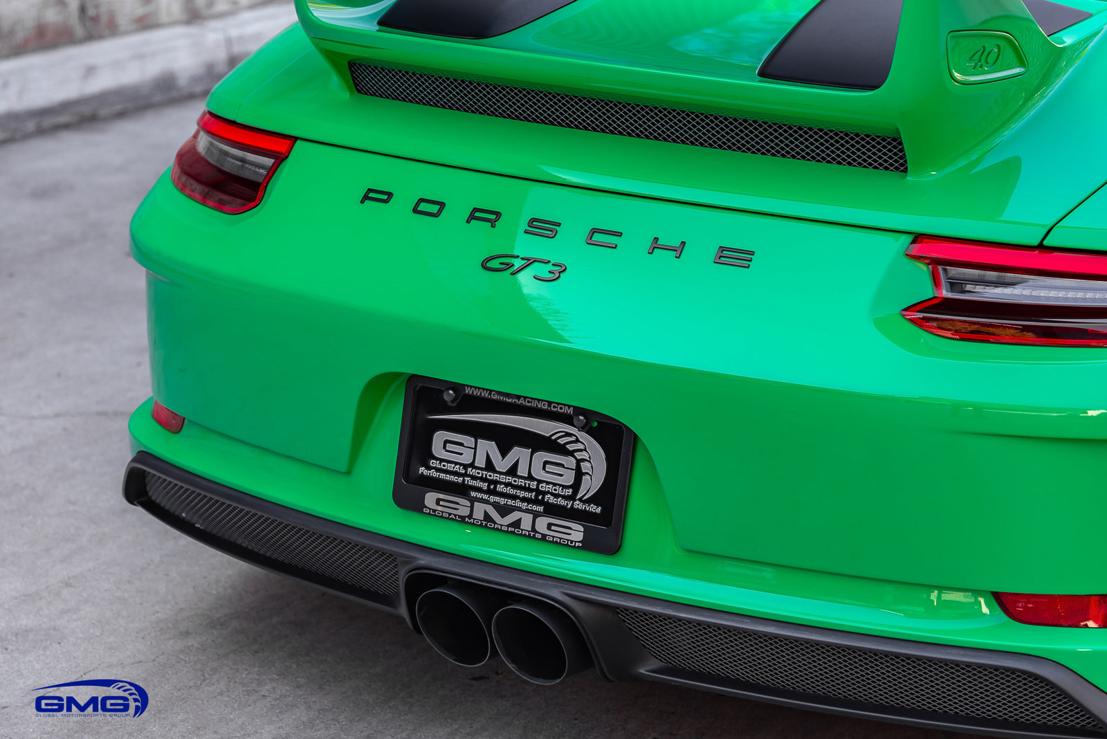 Signal Green Porsche 991.2 GT3
