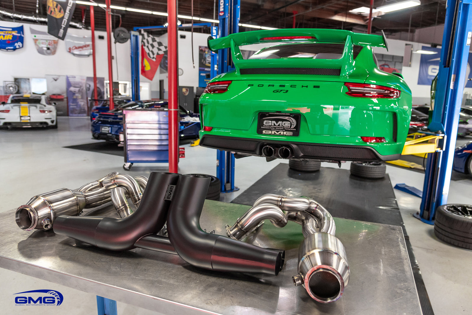 Signal Green Porsche 991.2 GT3