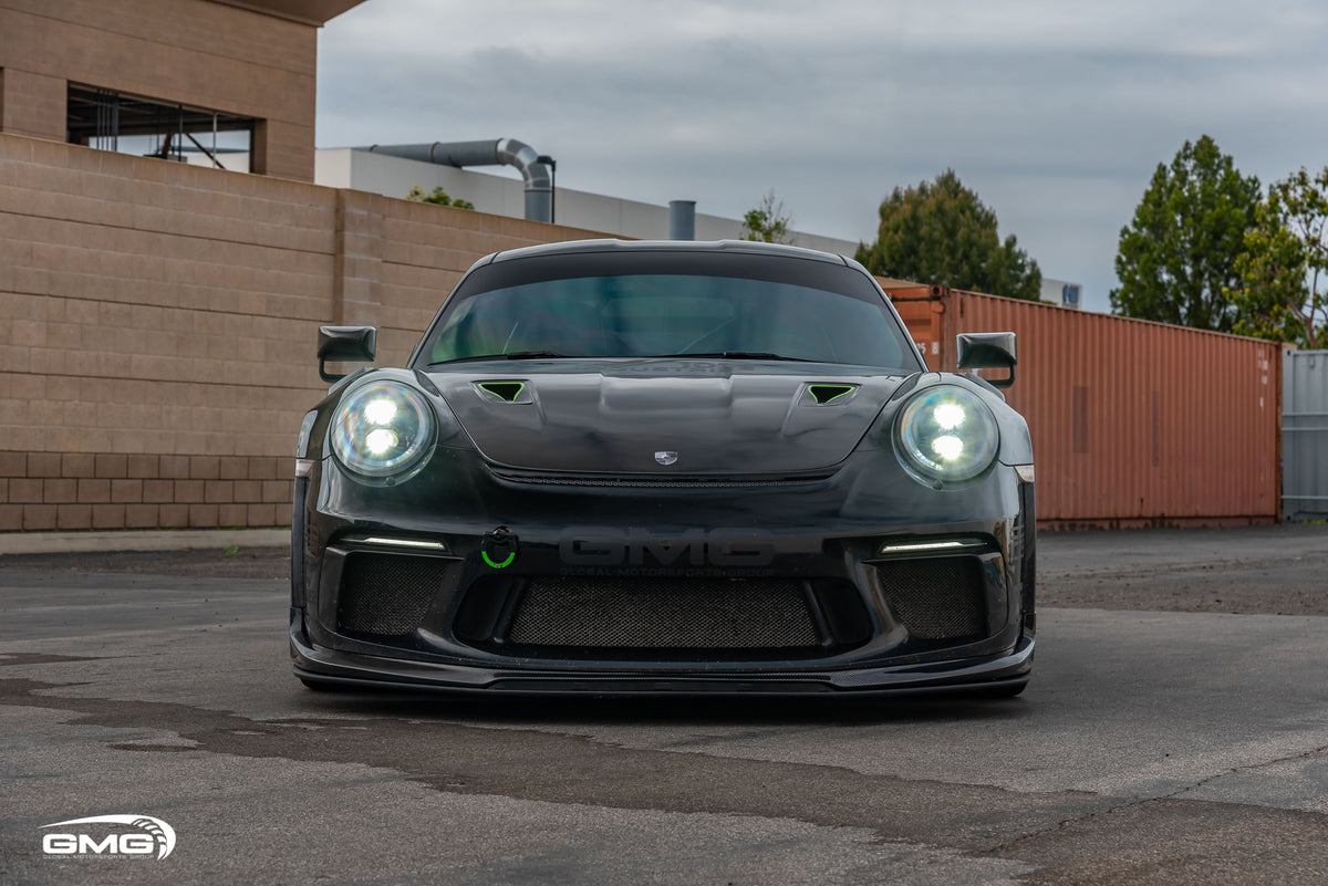 Black and Lizard Green Porsche 991.2 GT3 RS