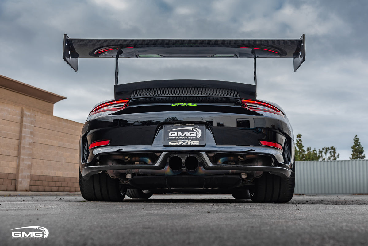 Black and Lizard Green Porsche 991.2 GT3 RS