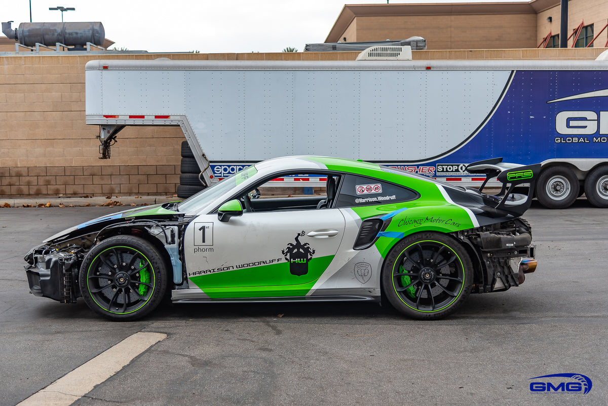 Black and Lizard Green Porsche 991.2 GT3 RS