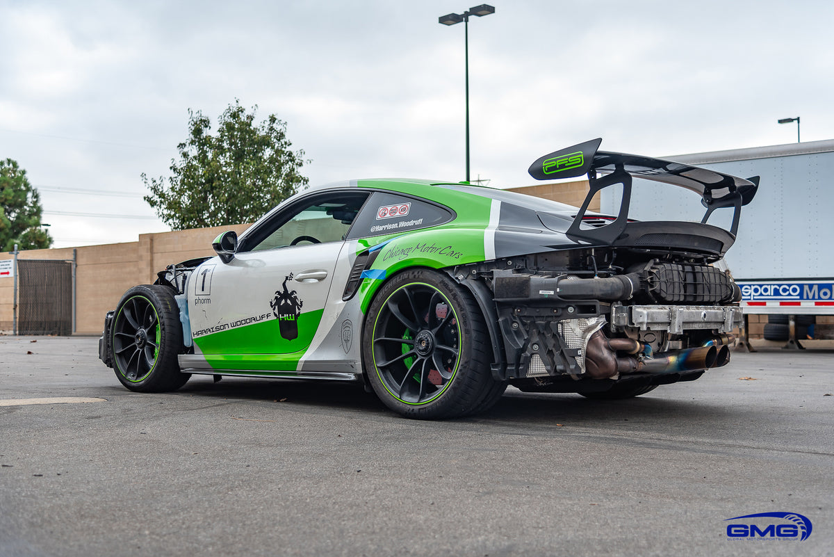Black and Lizard Green Porsche 991.2 GT3 RS