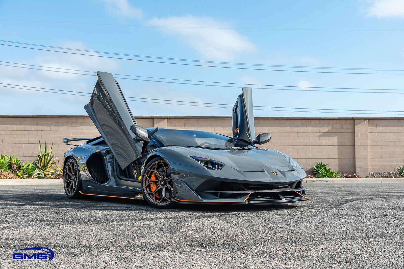 Grigio Telesto Lamborghini Aventador SVJ