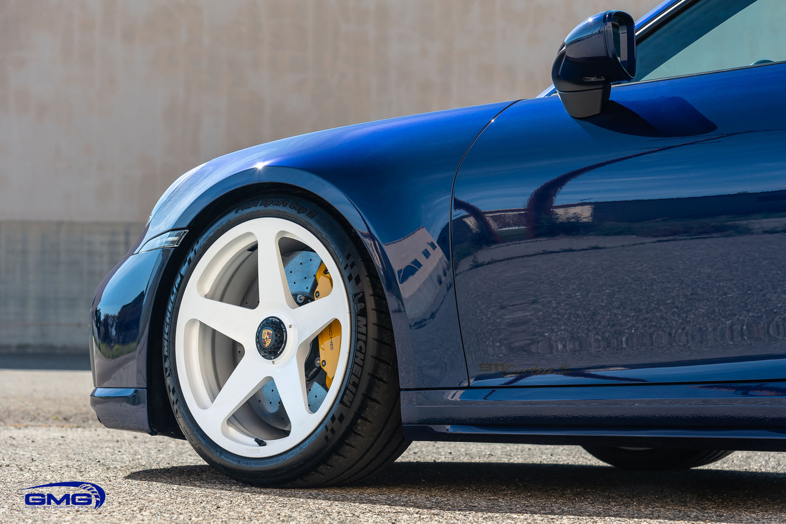 Gentian Blue Porsche 992 Turbo S