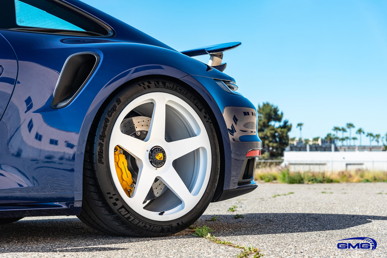 Gentian Blue Porsche 992 Turbo S
