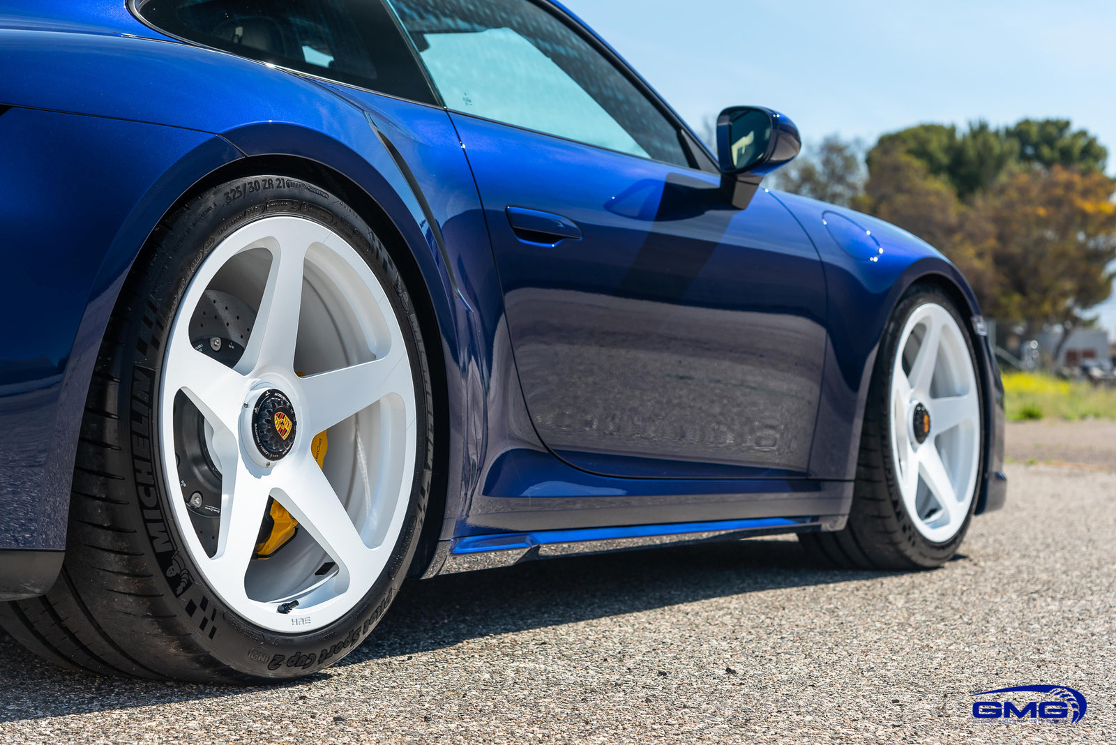 Gentian Blue Porsche 992 Turbo S