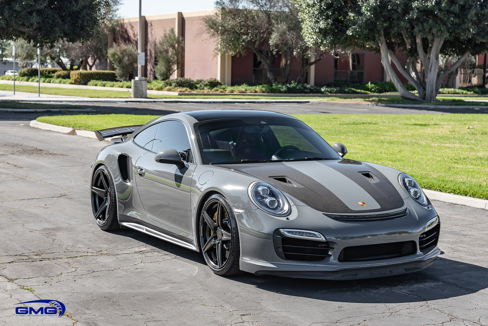 Nardo Grey Porsche 991.1 Turbo S