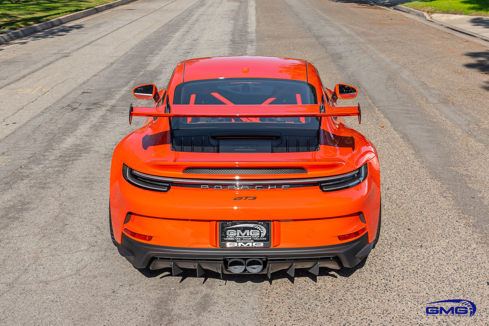 Lava Orange Porsche 992 GT3