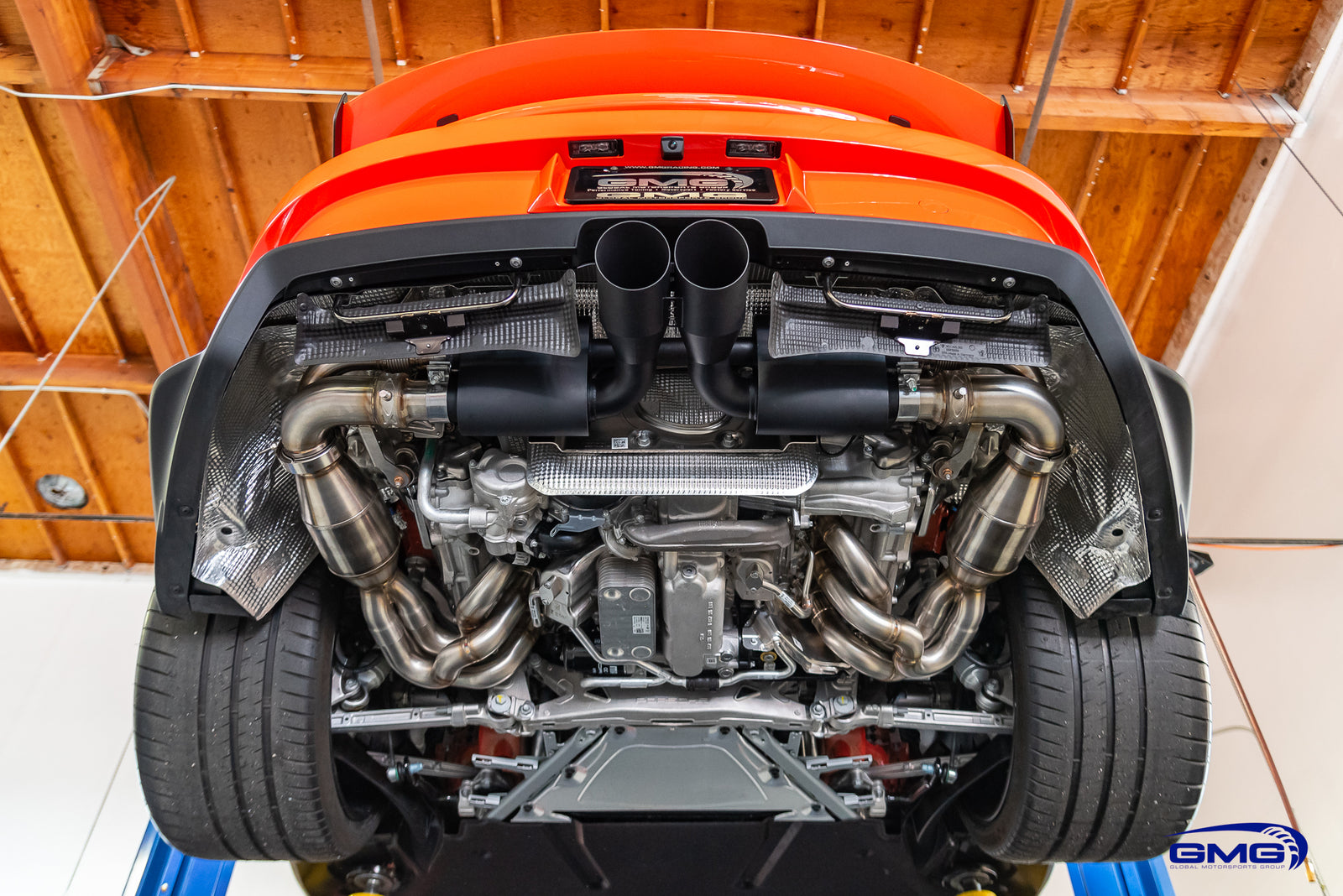 Lava Orange Porsche 992 GT3