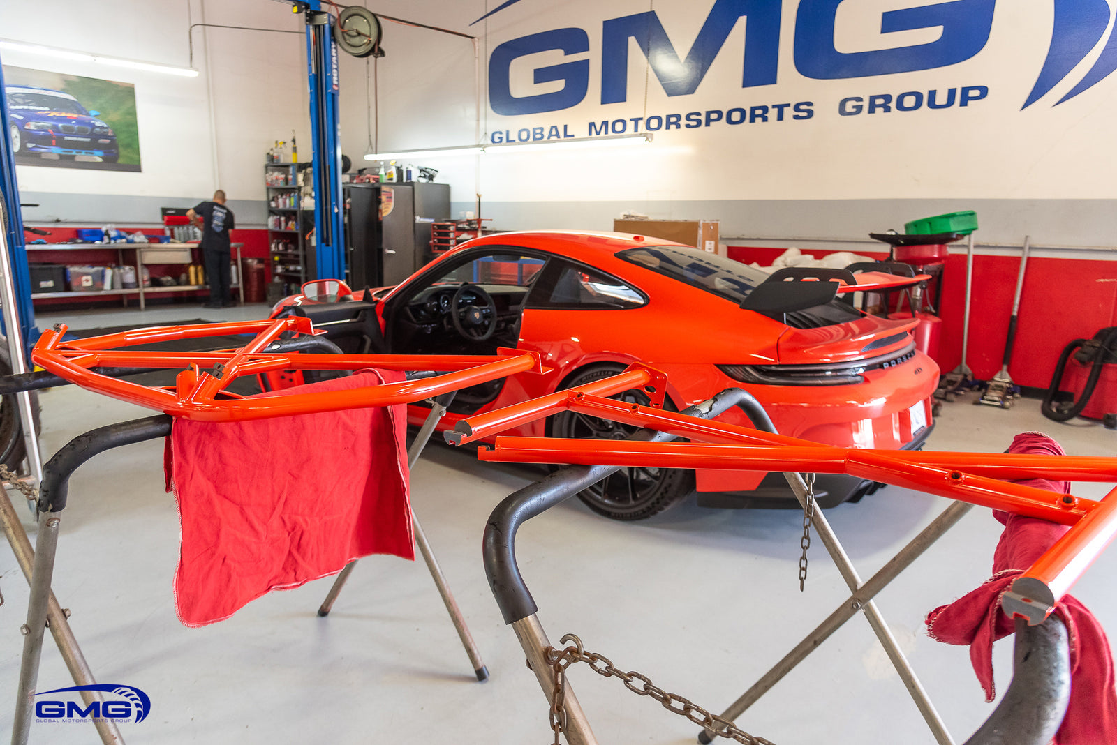 Lava Orange Porsche 992 GT3