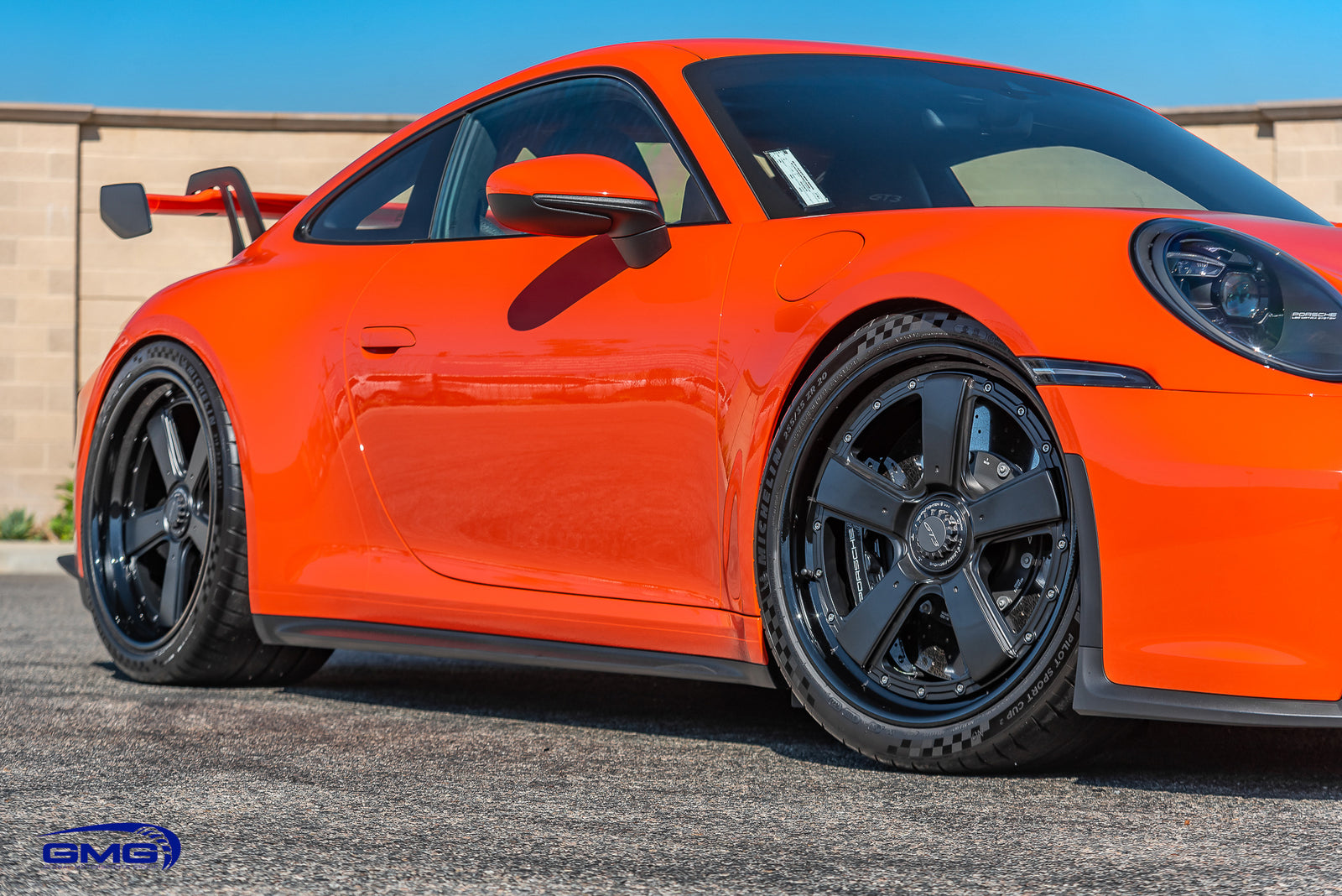 Lava Orange Porsche 992 GT3