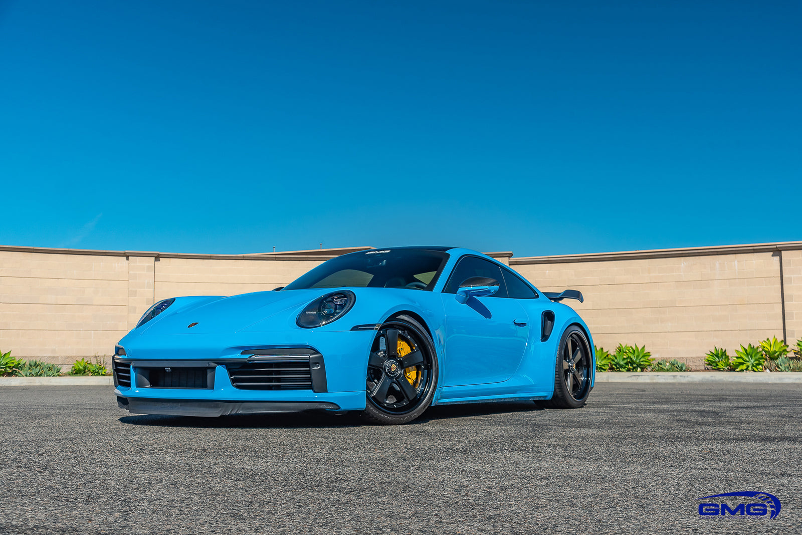 Mexico Blue Porsche 992 Turbo S