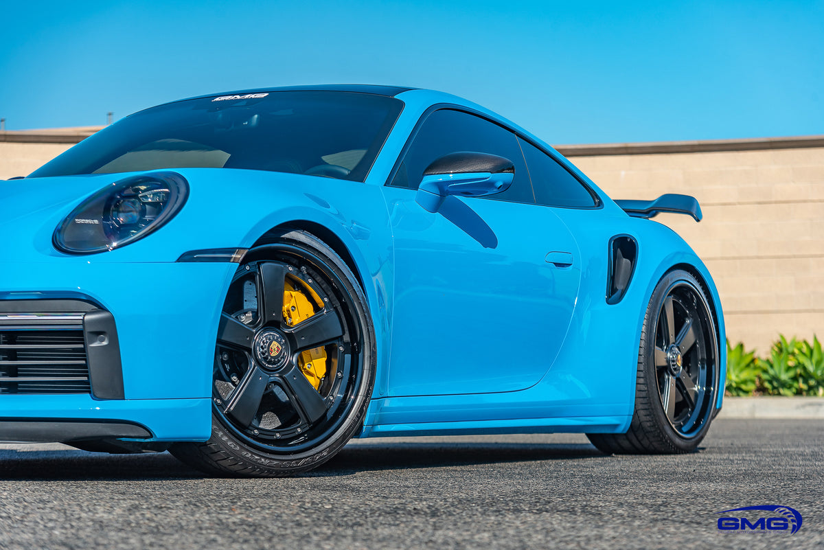 Mexico Blue Porsche 992 Turbo S