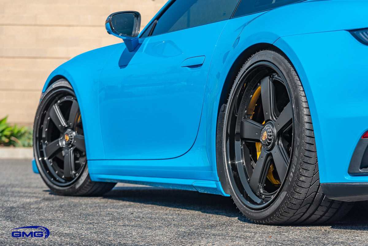 Mexico Blue Porsche 992 Turbo S