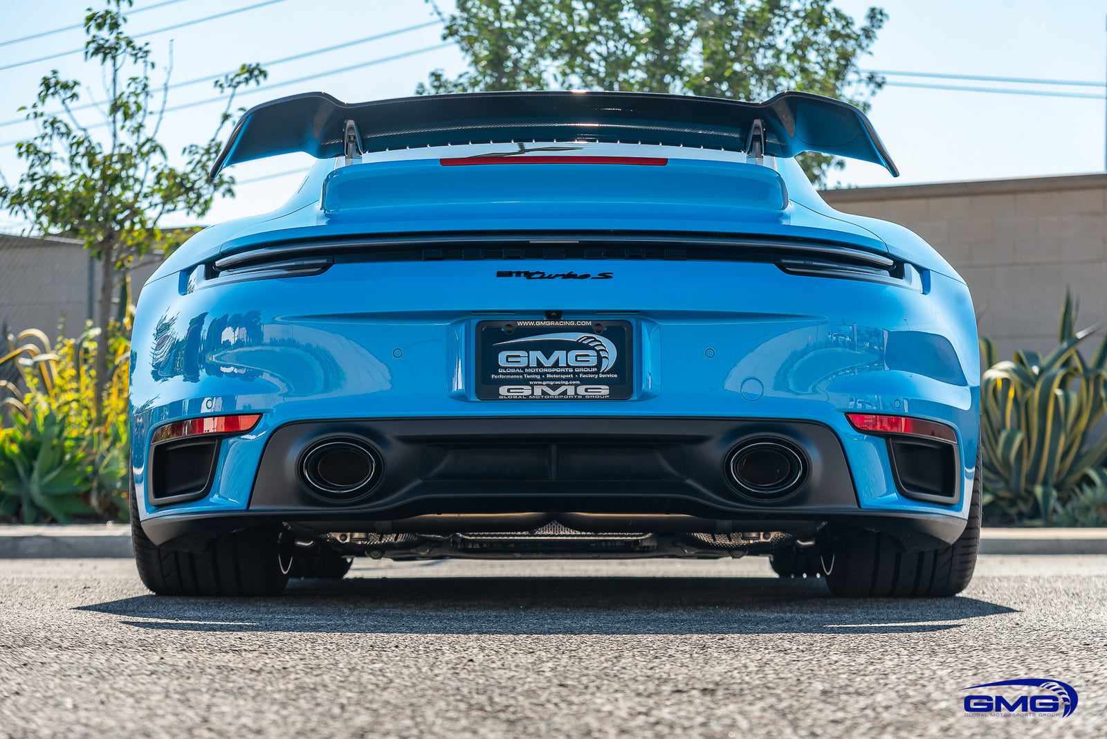 Mexico Blue Porsche 992 Turbo S