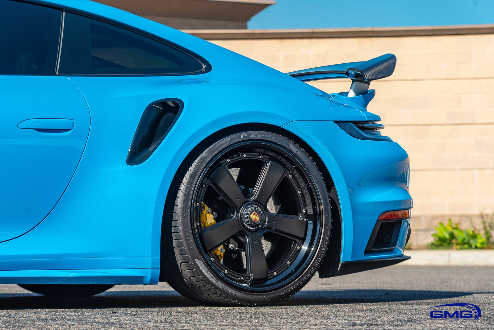 Mexico Blue Porsche 992 Turbo S