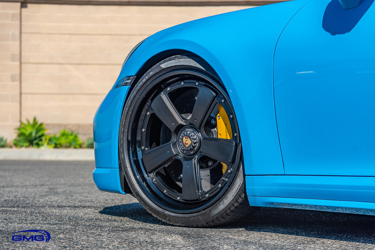 Mexico Blue Porsche 992 Turbo S