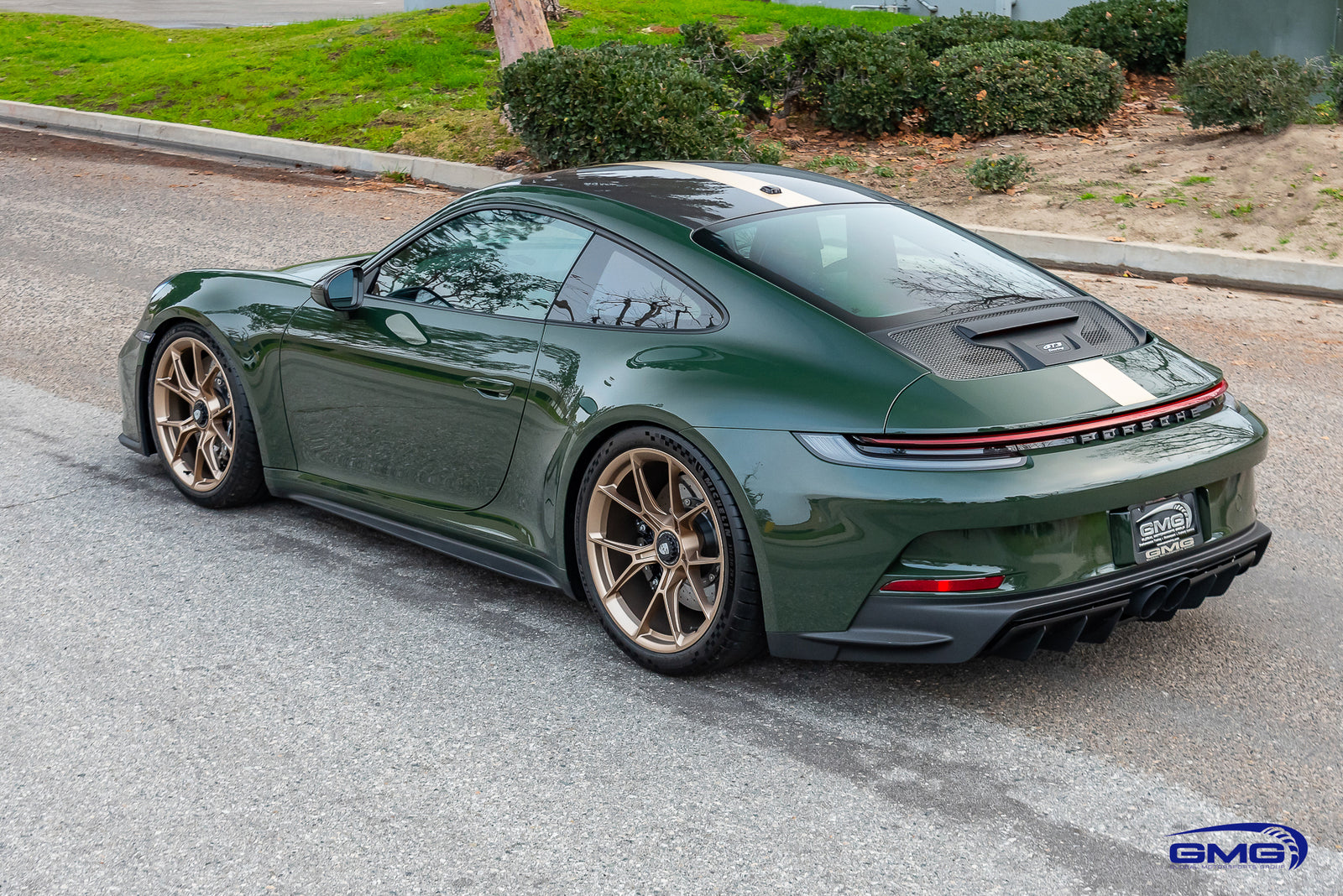 Porsche Underberg Green 992 GT3 Touring