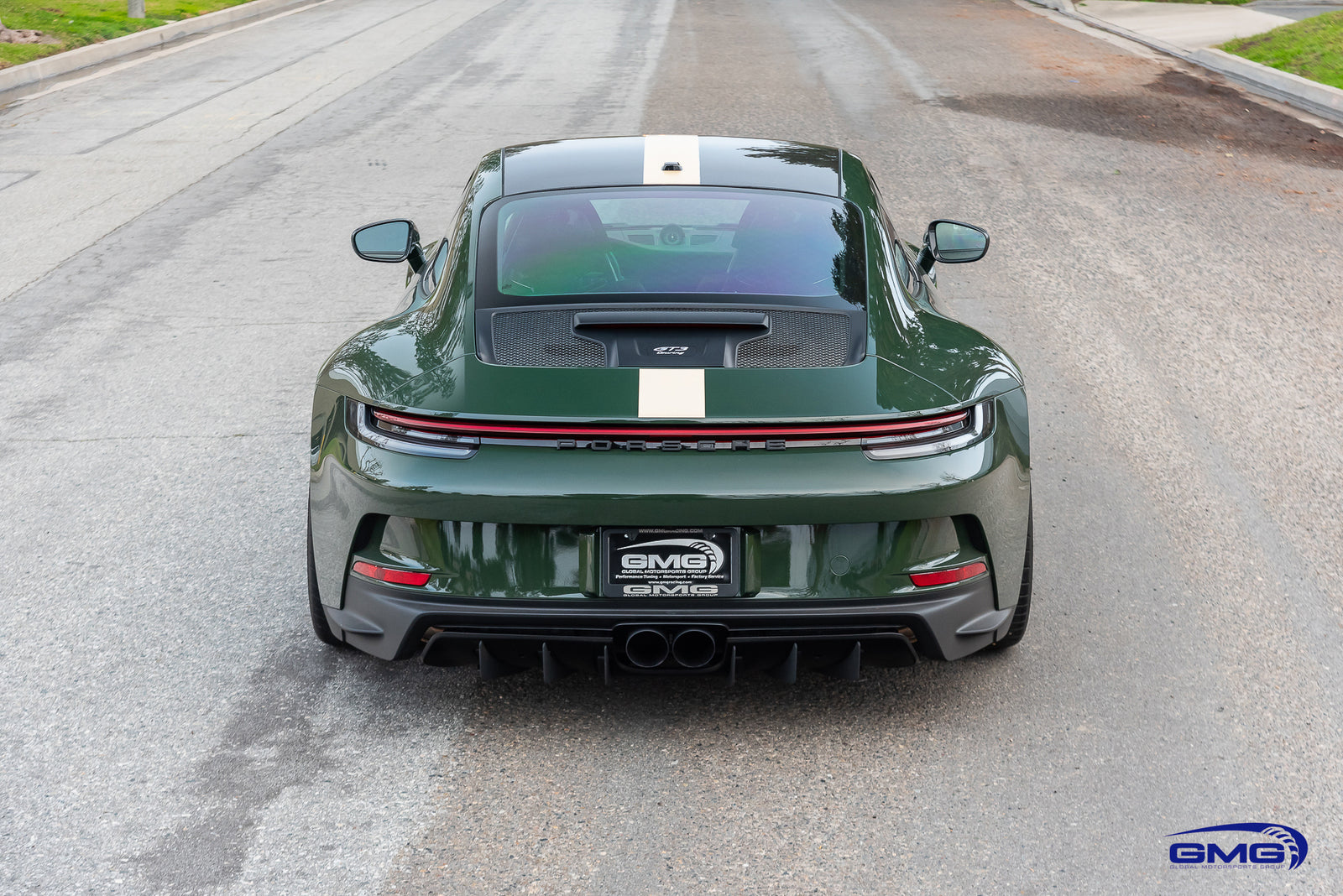 Porsche Underberg Green 992 GT3 Touring
