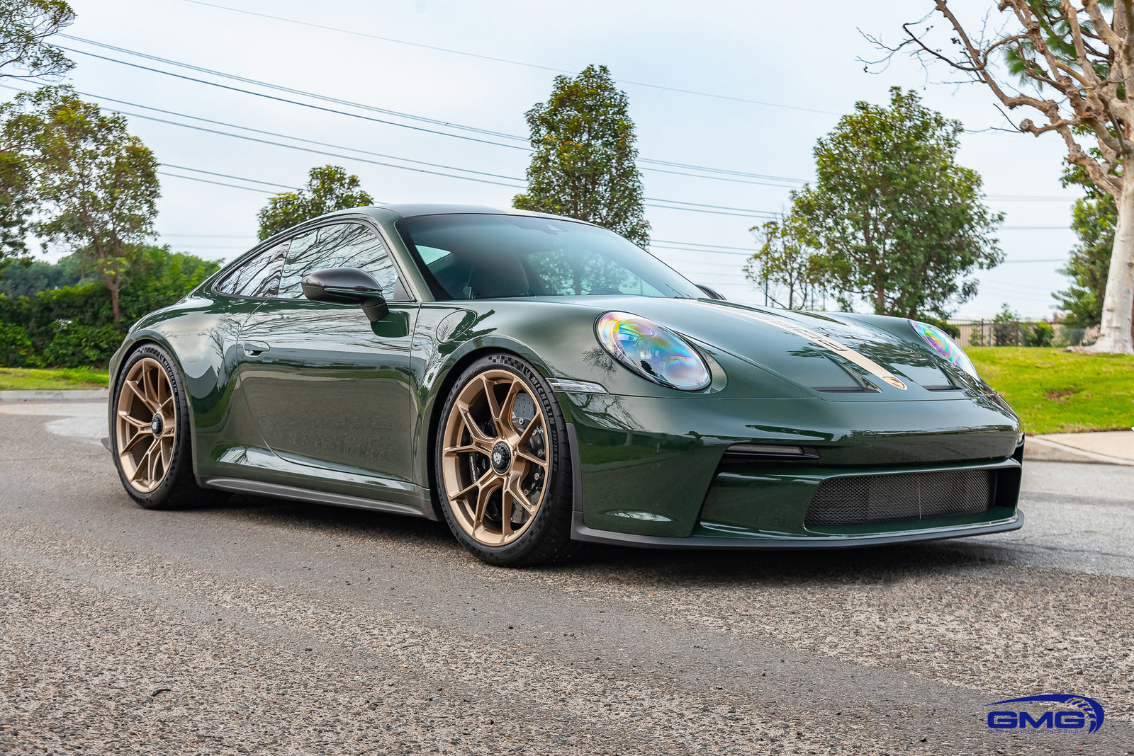 Porsche Underberg Green 992 GT3 Touring