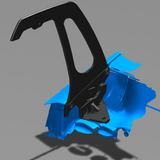 992 GT3 GMG Rear Wing Risers